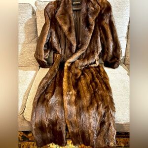 Luxurious Glamour Full Length Mink Coat